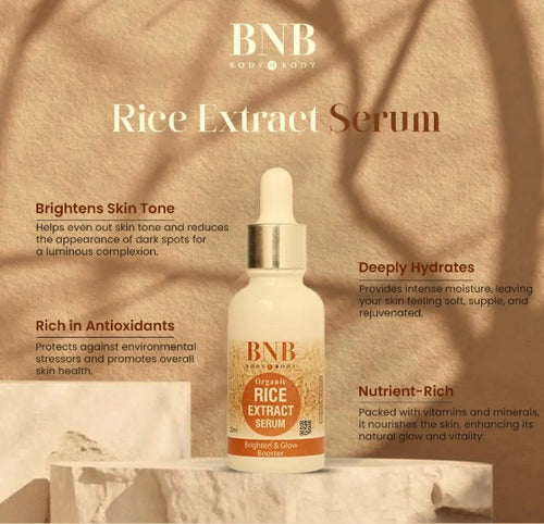 Hydrating Rice Serum for Brighter Even Tone Skin