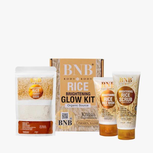 Rice Glow Kit for Pakistani Skin 3 in 1 Set