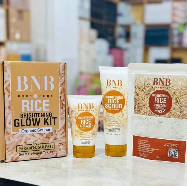 Rice Glow Kit for Pakistani Skin 3 in 1 Set