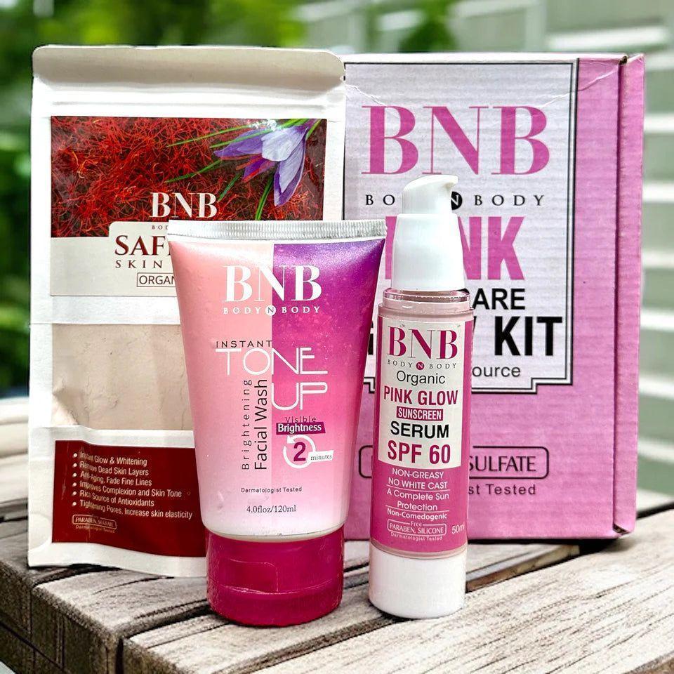 BNB 4-Piece Brightening Facial Care Kit for All Skin Types
