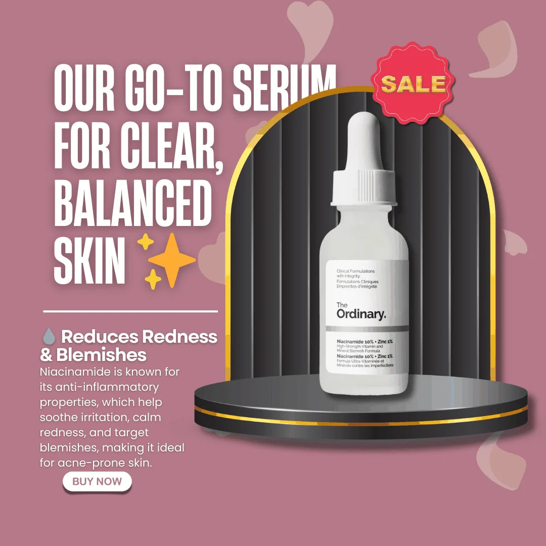 Niacinamide 10% + Zinc 1% Brightening Serum 30ml